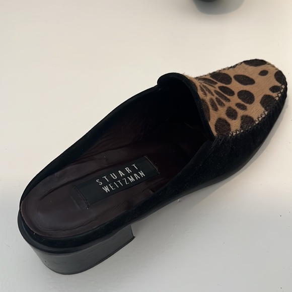 Stuart Weitzman Haircalf Mule Slide - Picture 4 of 4